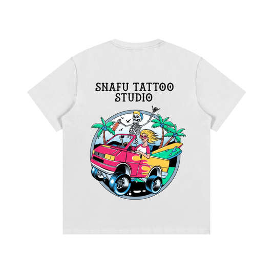 Classic Graphic Tee - Funky Skeleton