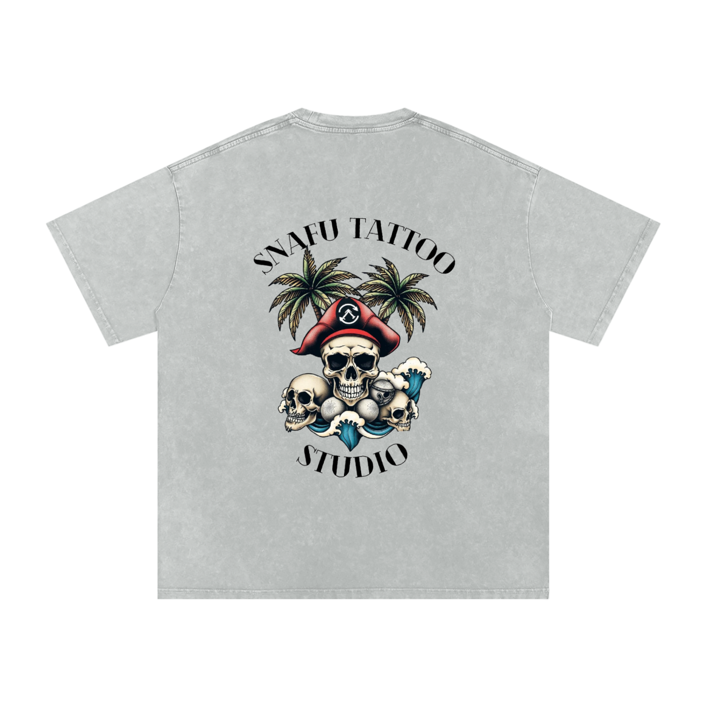Acid Wash Graphic Tee