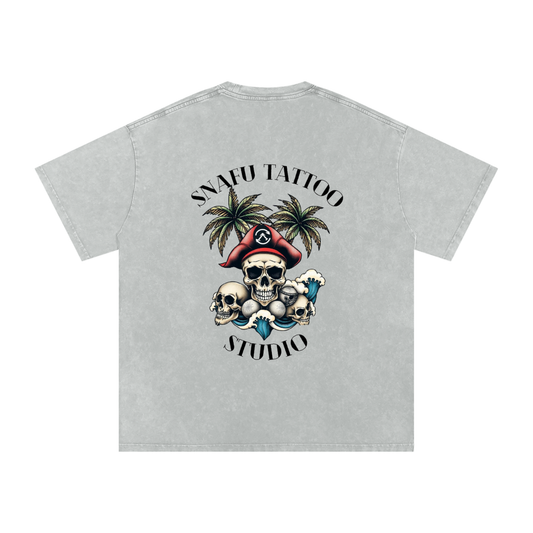 Acid Wash Graphic Tee